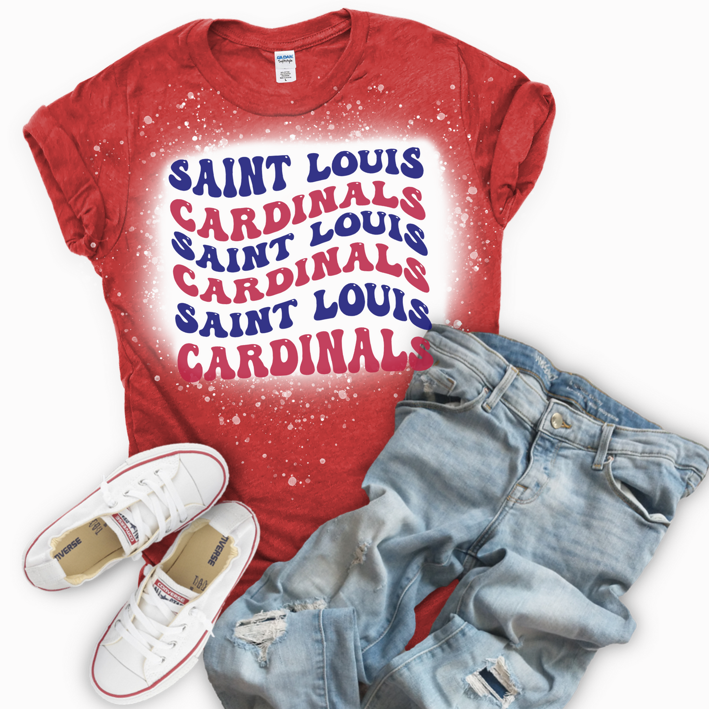 St. Louis Cardinals Bleached Tee