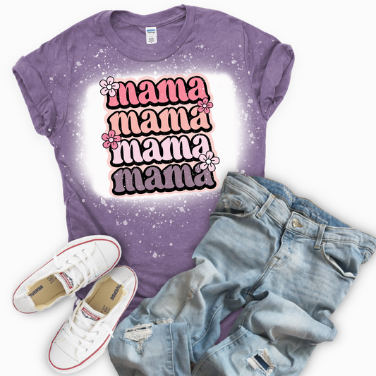 Purple Mama Bleached Tee