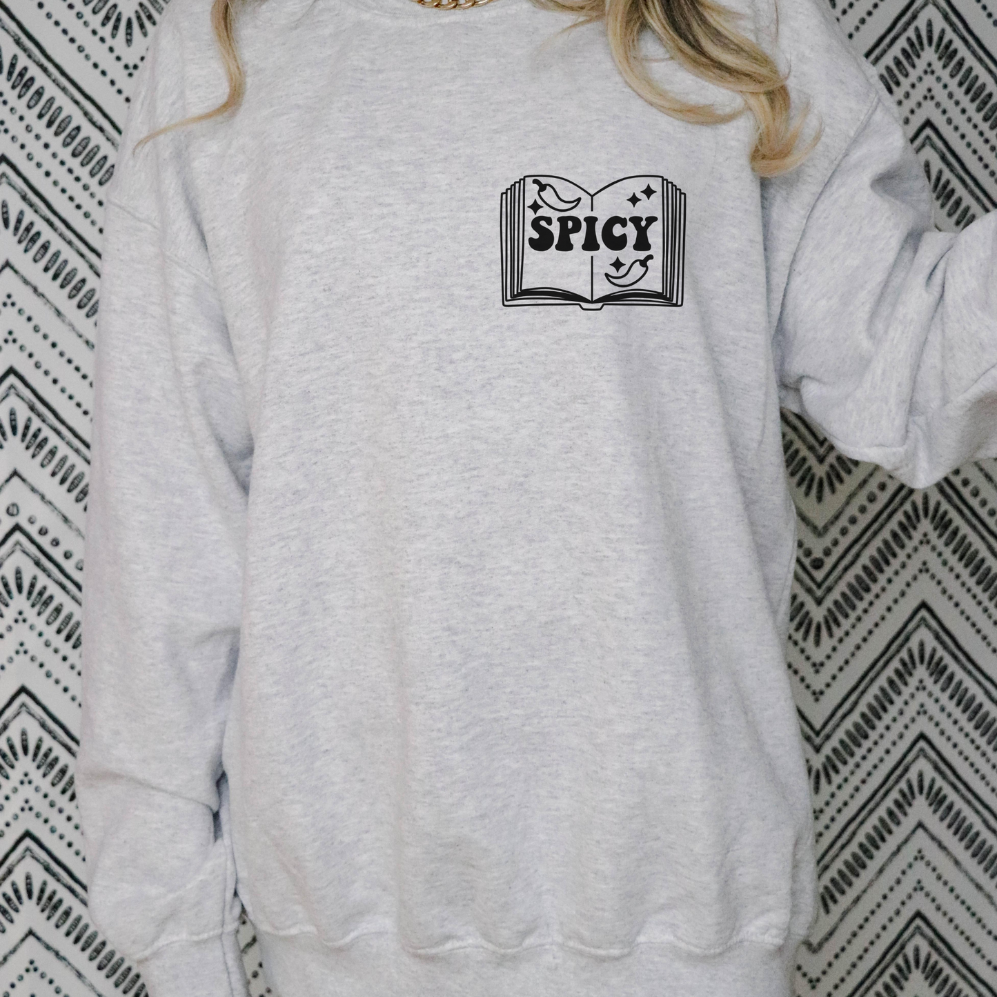 Spicy Books and Coffee Crewneck