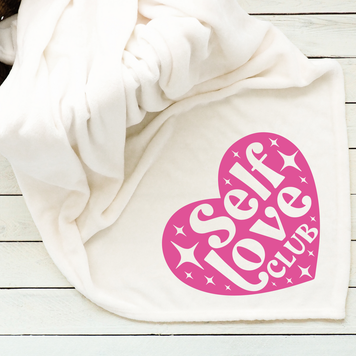 Self Love Club Plush Blanket