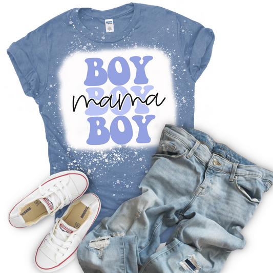 Boy Mama Bleached Tee