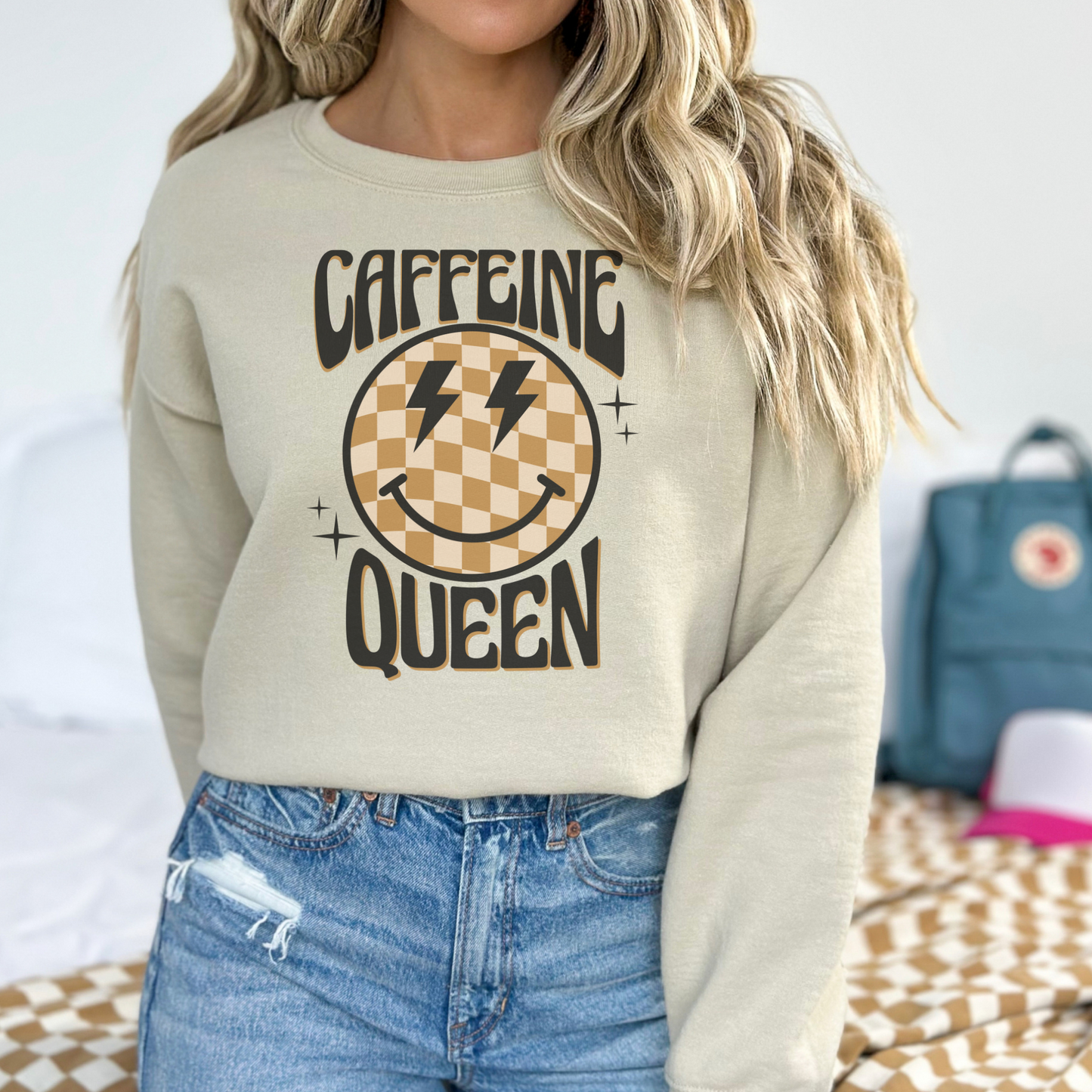 Caffeine Queen Crewneck